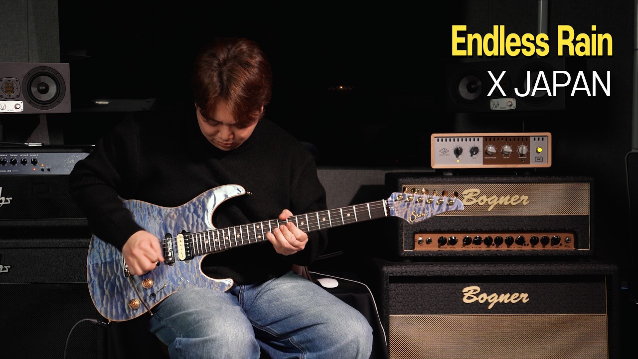 오윤철 (John Oh) - 「Endless Rain」 I Suhr Custom Modern HSH QMT-Trans Blue Denim Demo