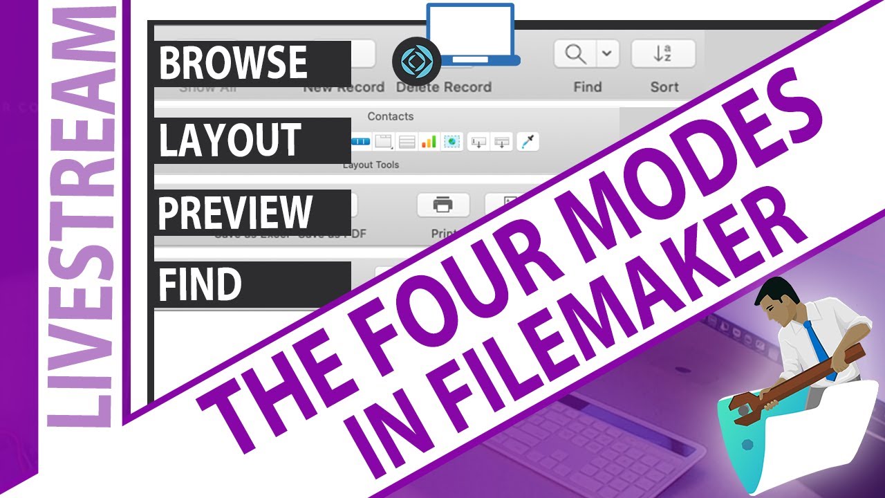 4 Modes in FileMaker - Beginners
