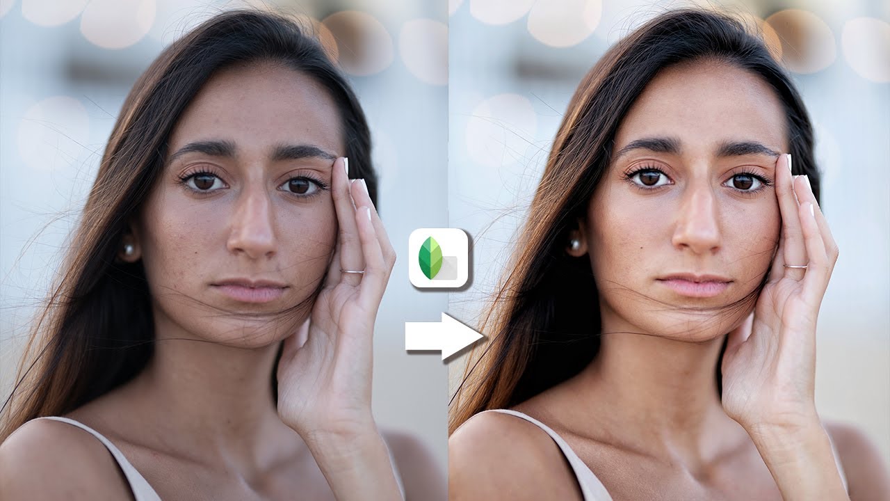SNAPSEED tutorial en español parte 1: EDITAR RETRATO desde TU MÓVILl #snapseed#retratoconmovil