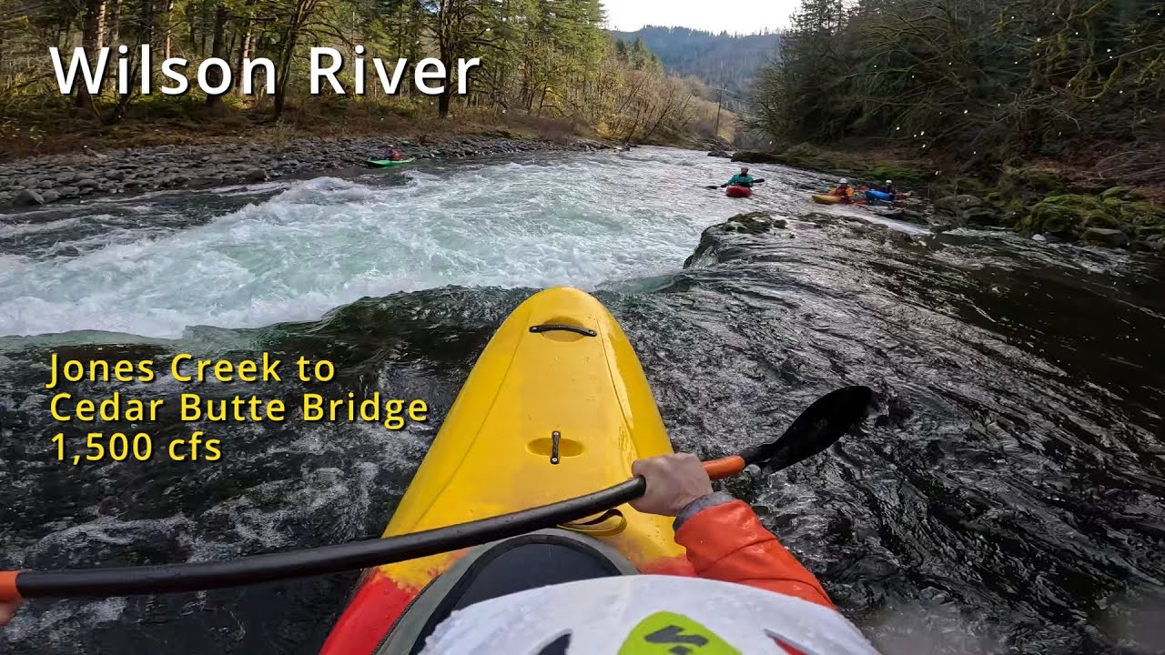 Wilson River Kayaking - 11/30/25 (1,500 cfs)