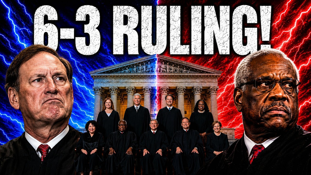 BREAKING TODAY! Supreme Court Issues 6-3 Ruling With Nationwide & Constitutional Implications!