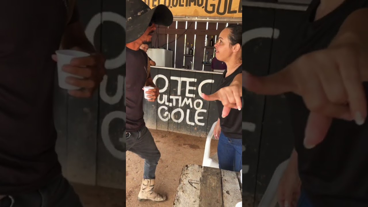 ￼ Hoje o Miguel teve que sair correndo do bar