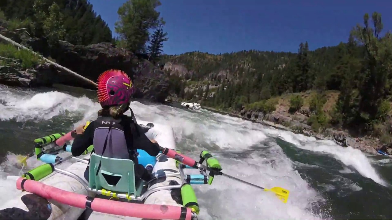 Rafting Jackson Hole 9yr Old Rows Snake River
