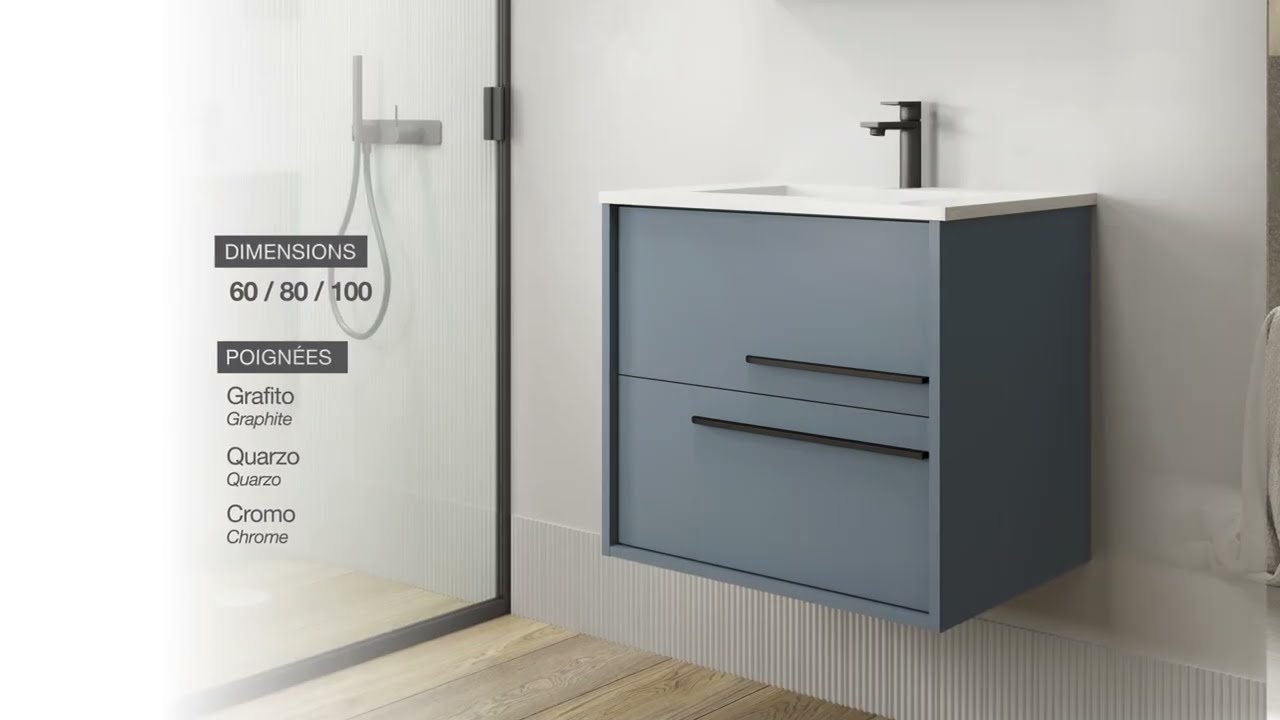 AQUA - Nouvelle Collection de meubles de bain Visobath