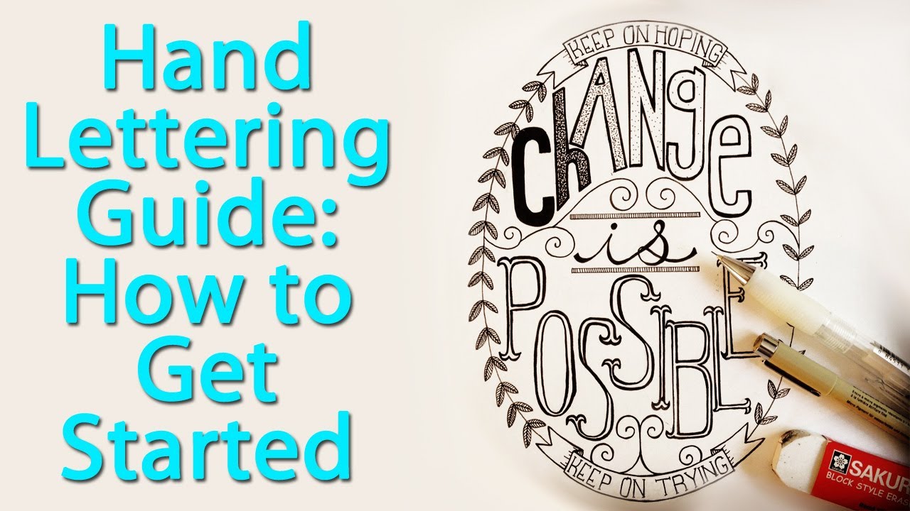Hand Lettering: A Step By Step Guide to Layouts