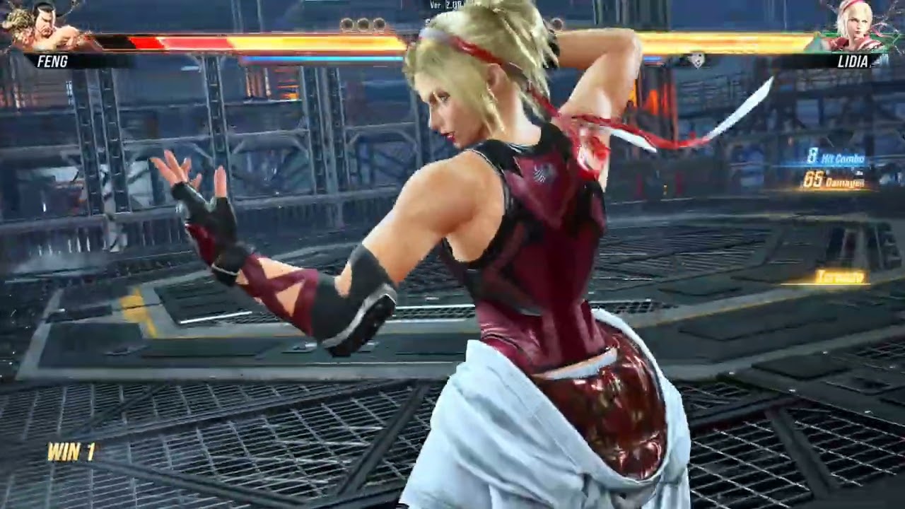 Tekken 8 |||amir Toor (feng)VS amir ali (lidia sobieska)mix-up combos self-defence Gameplay #gaming 