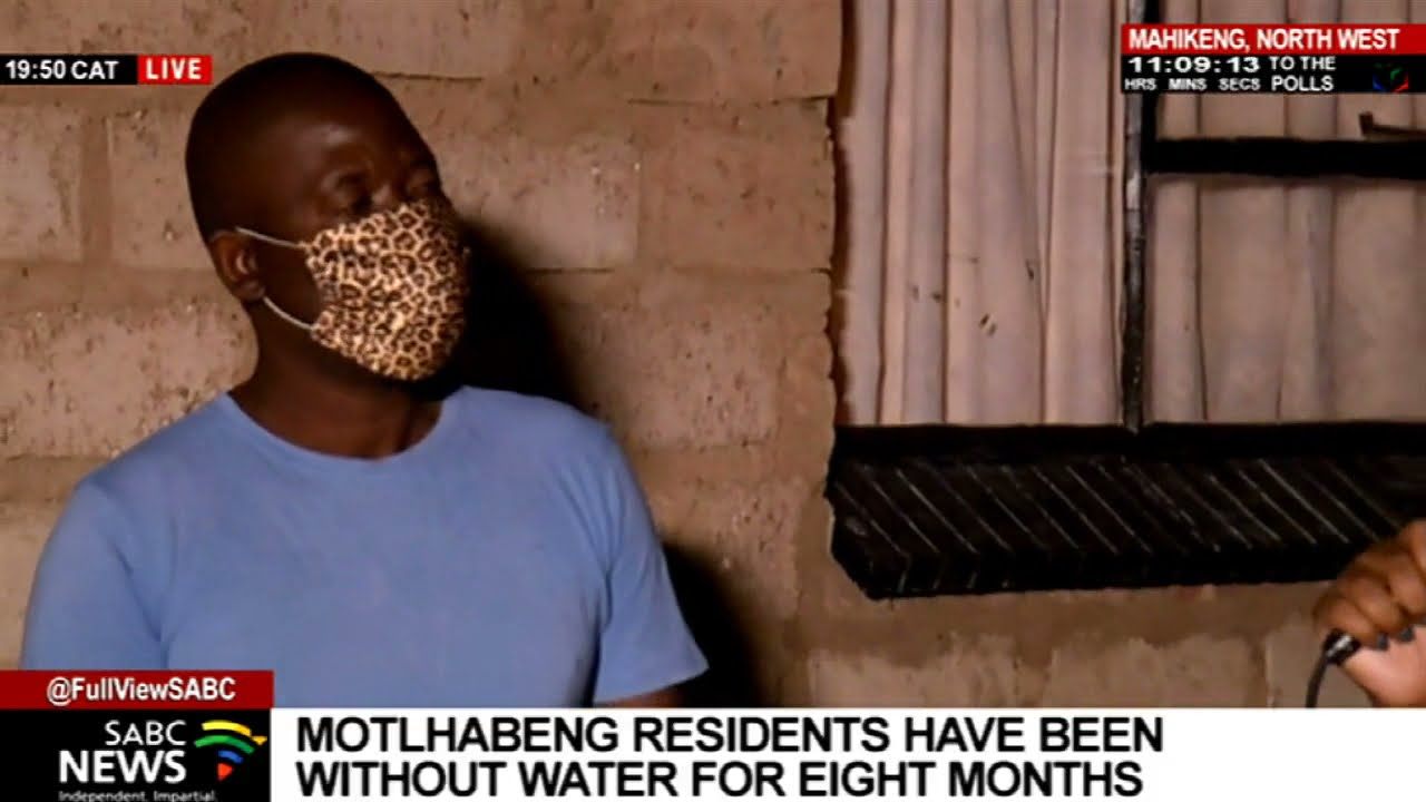 LGE 2021 | Motlhabeng residents outside Mahikeng without water for eight months