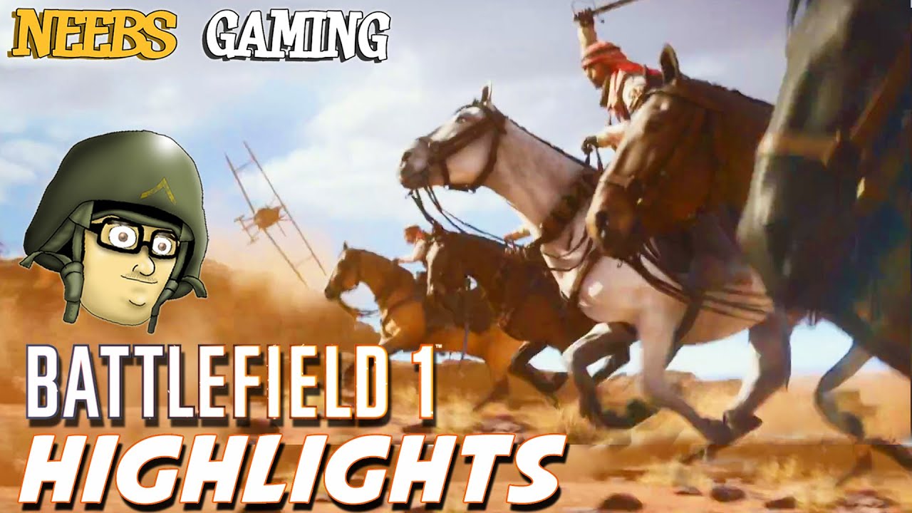 BATTLEFIELD 1 HIGHLIGHTS - Simon Hates Horses!!! (BF1 Gameplay Video)