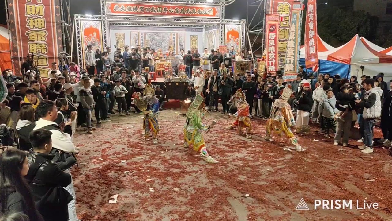 台中強尼創意行銷蔡家天官五路武財神謁祖進香回駕繞境大典