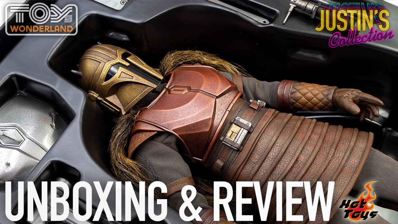Hot Toys Mandalorian Armorer Star Wars Unboxing & Review