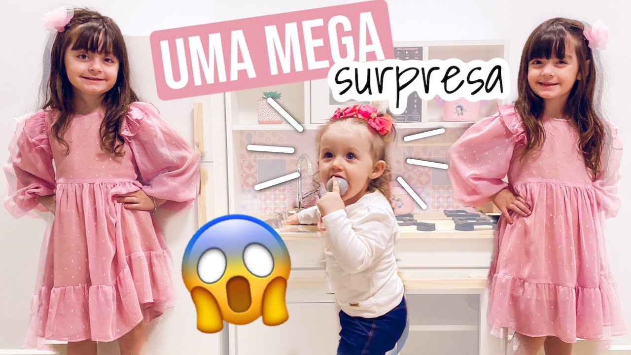 UMA MEGA SURPRESA PARA A BELLA | Jéssica e as Gêmeas
