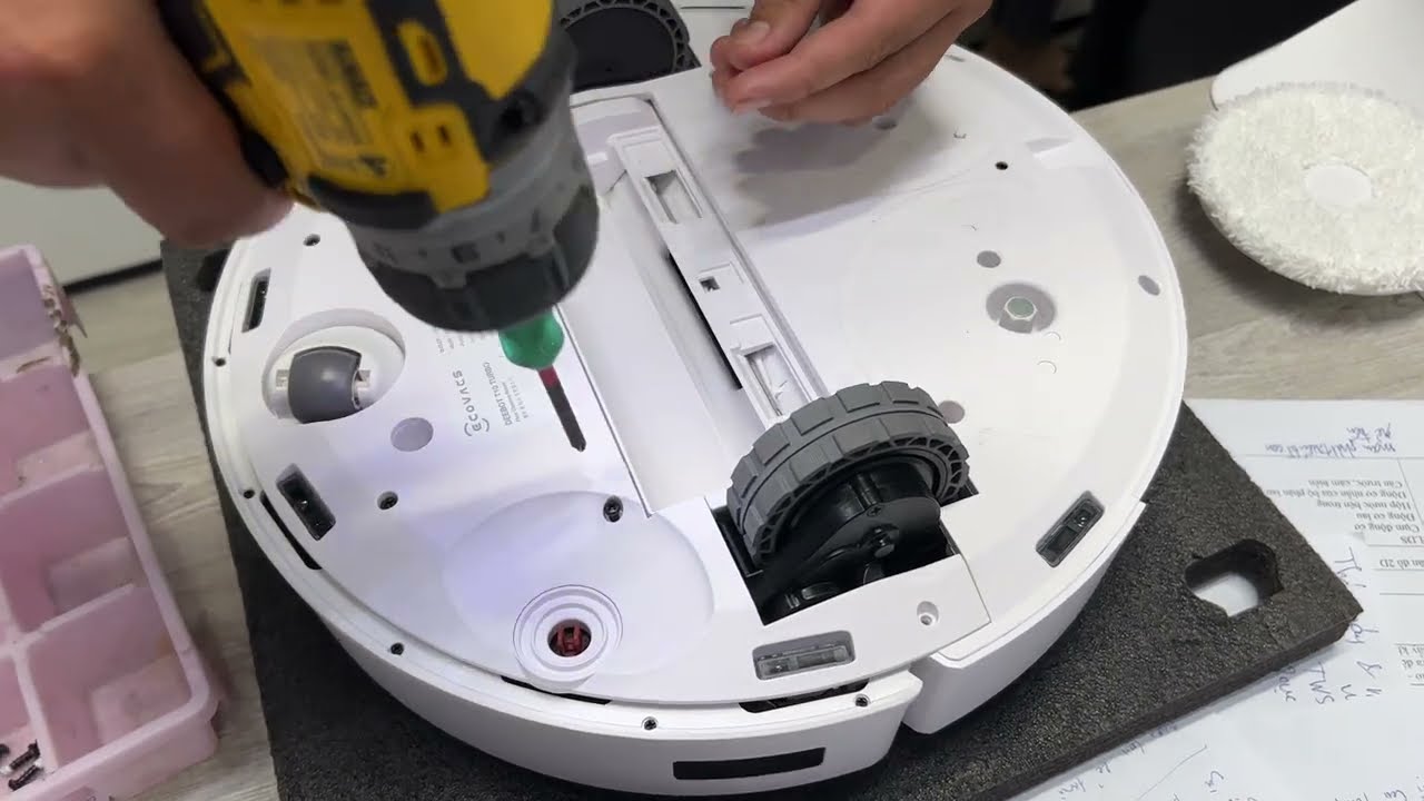 Hướng dẫn tự tháo Ecovacs Deebot T10 Turbo #disassembly