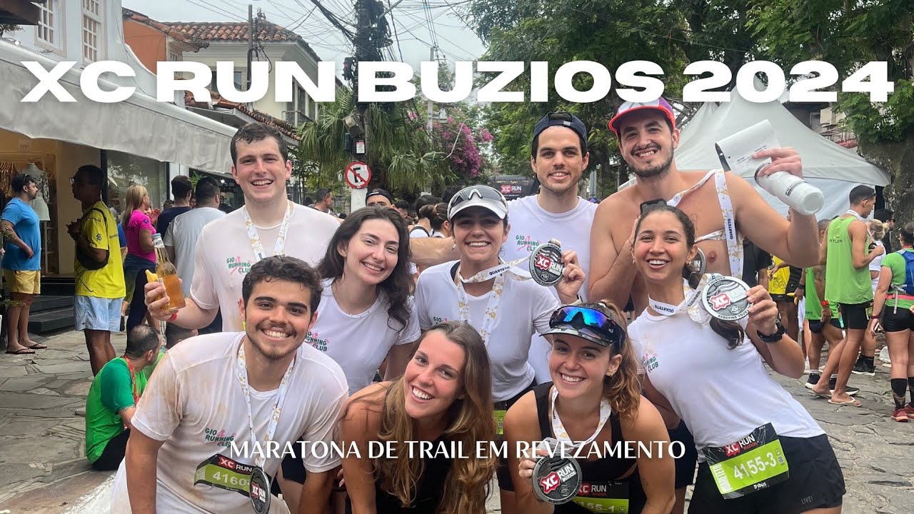 O DIA QUE CORREMOS UMA MARATONA EM BUZIOS - XC RUN 2024