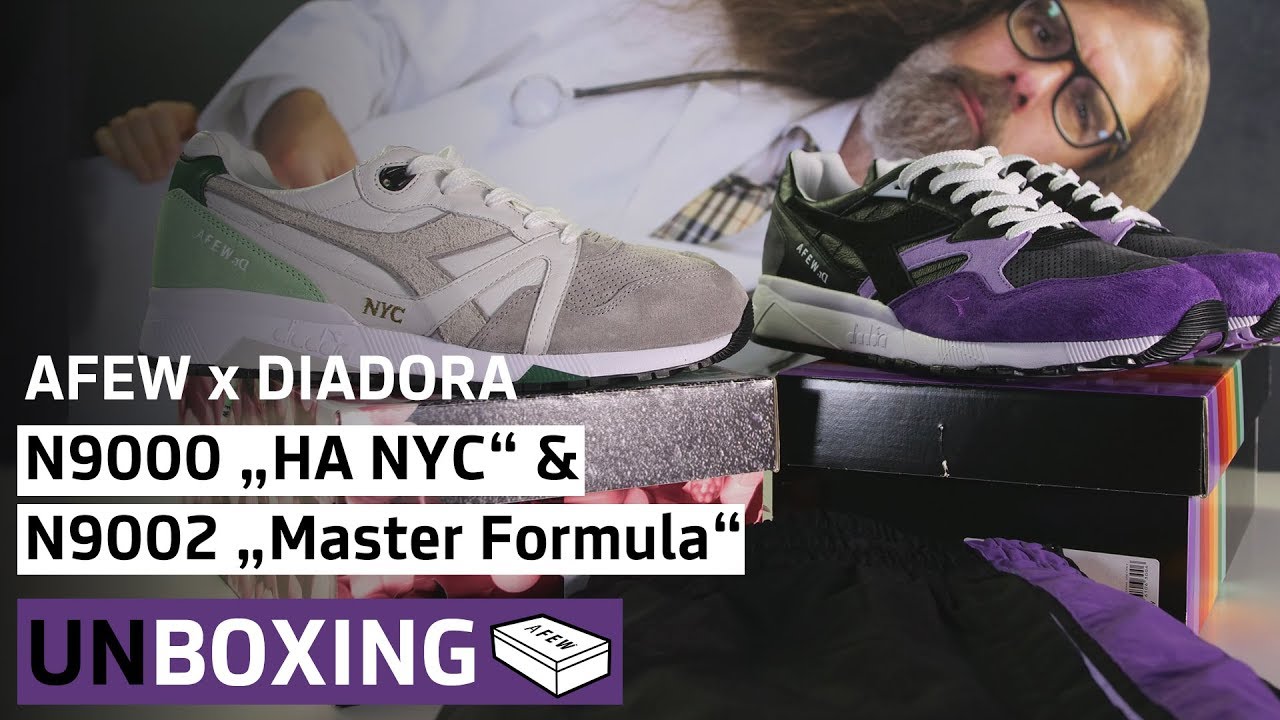 AFEW x Diadora N9000 & N9002 | Unboxing | Wie ihr den N9000 Highly Addictive NYC bekommt!