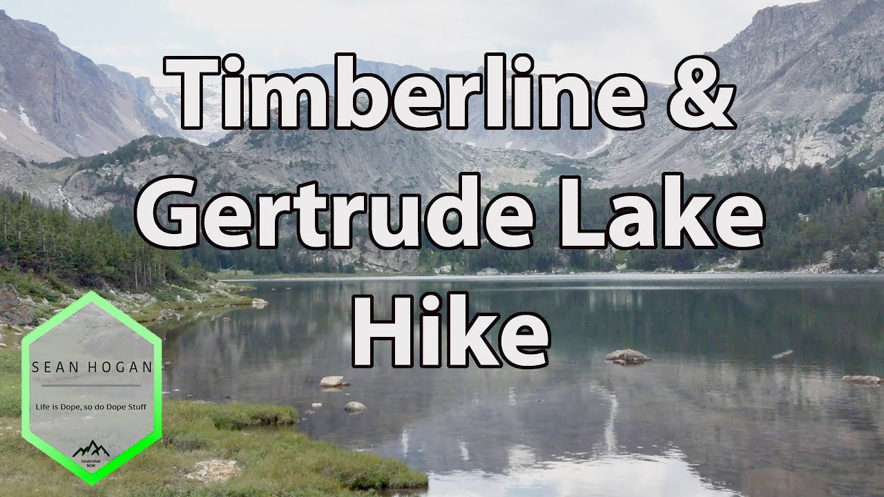 Timberline & Gertrude Lake Hike, Beartooth Mountains, MT -- 7.2017