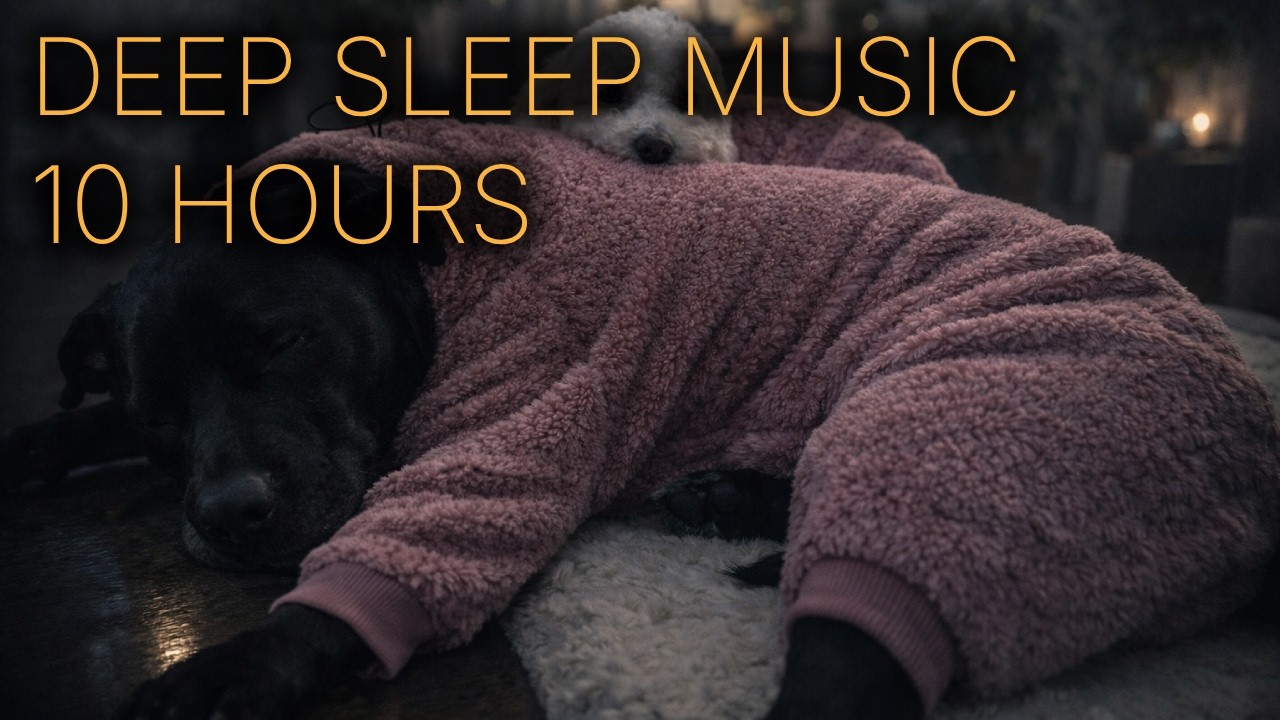 Calming Music for Dogs | 10 Hours &bull; Gentle Night Music for Comfort & Sleep