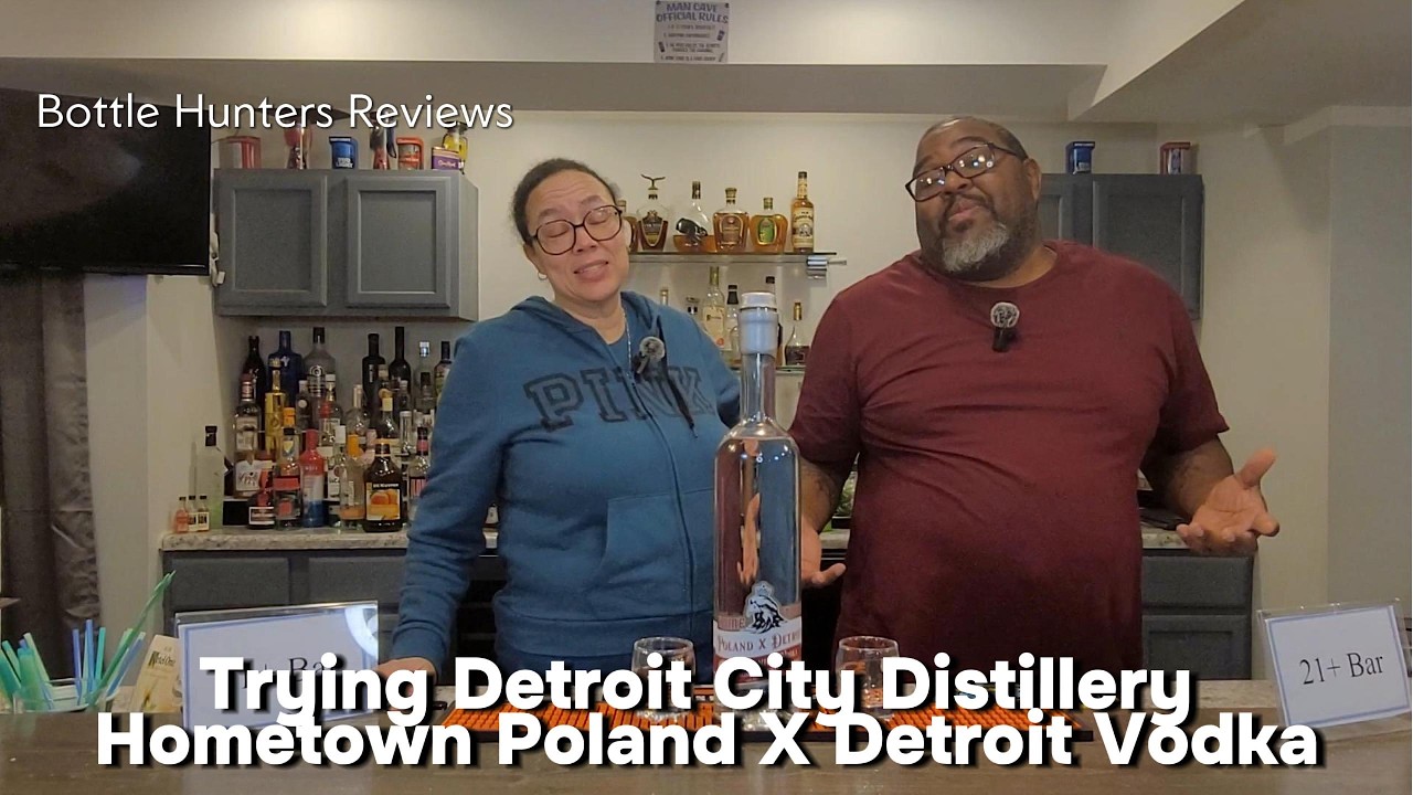 Trying Detroit City Distillery Homegrown Poland × Detroit Vodka #bottlehuntersreviews