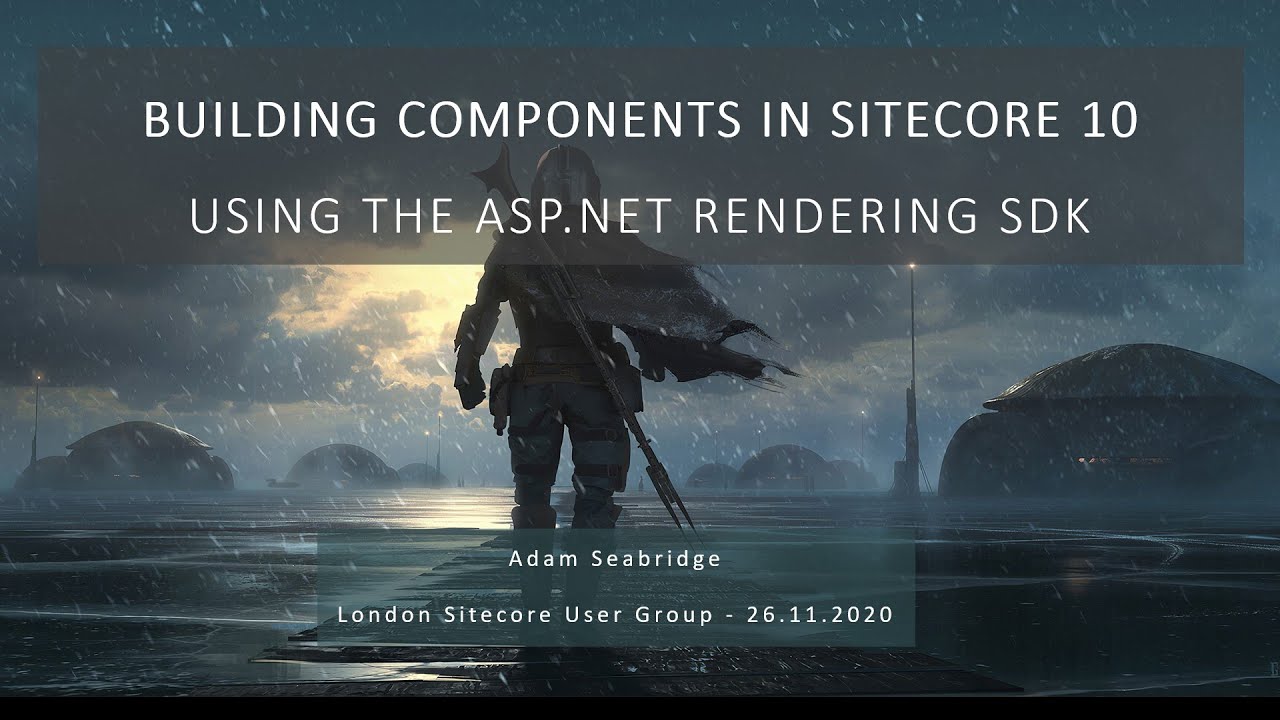 Building Components in Sitecore 10 with the ASP.NET Rendering SDK