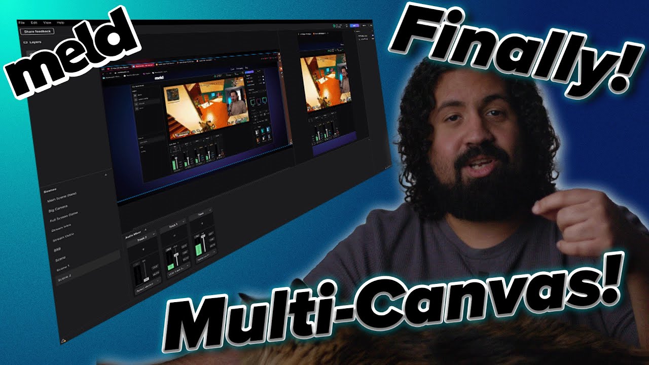 Meld Finally Has Multi-Canvas & It's The Best Thing for Streamers