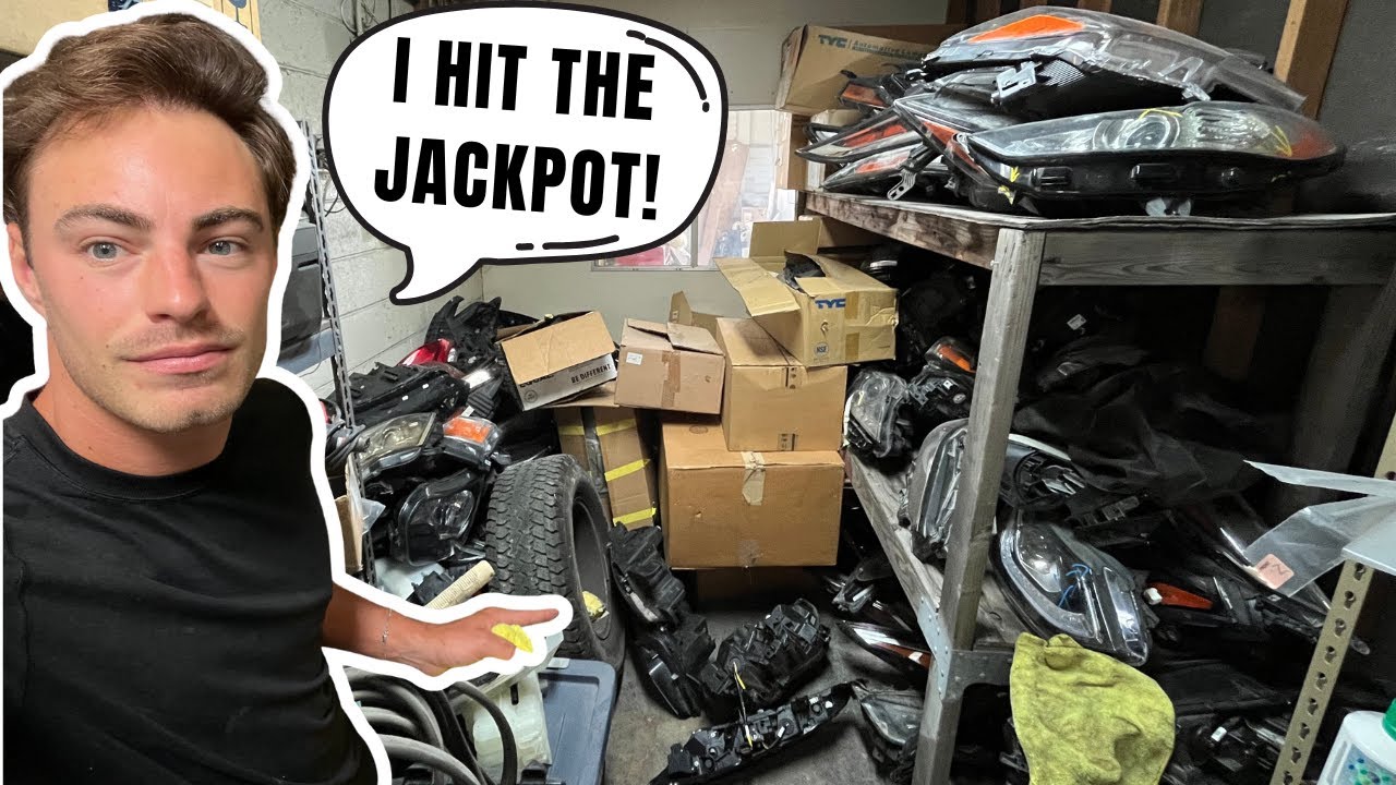 I Found $50,000 in Car Parts Sitting at This Auto Body Shop | eBay Side Hustle