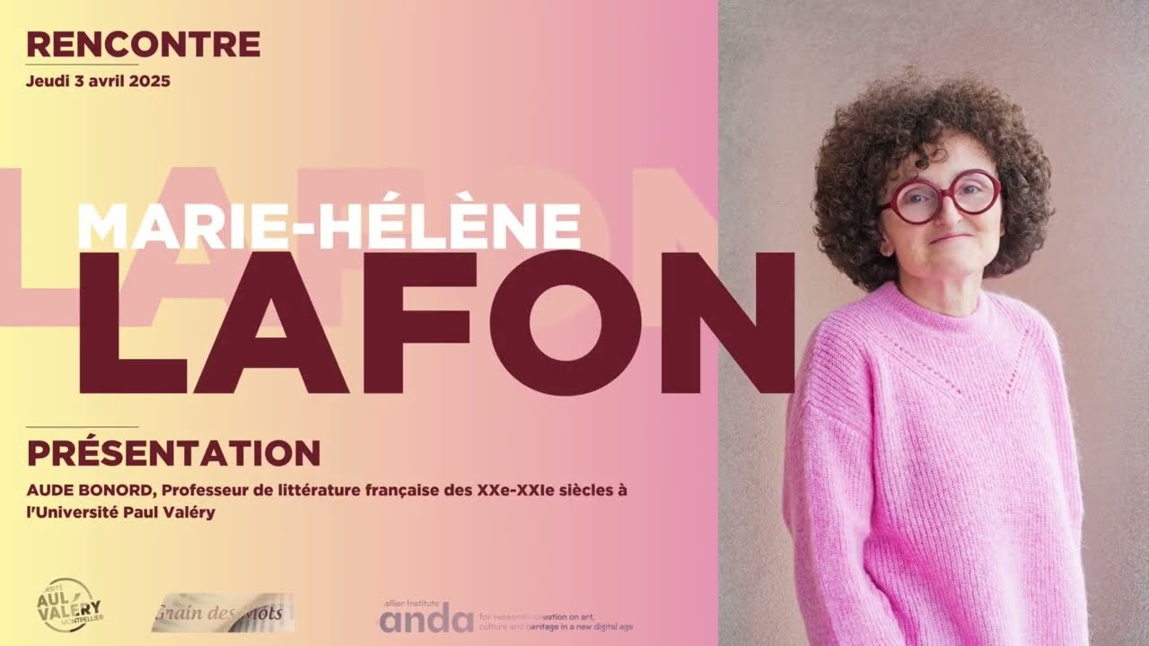 Rencontre avec Marie-Hélène Lafon
