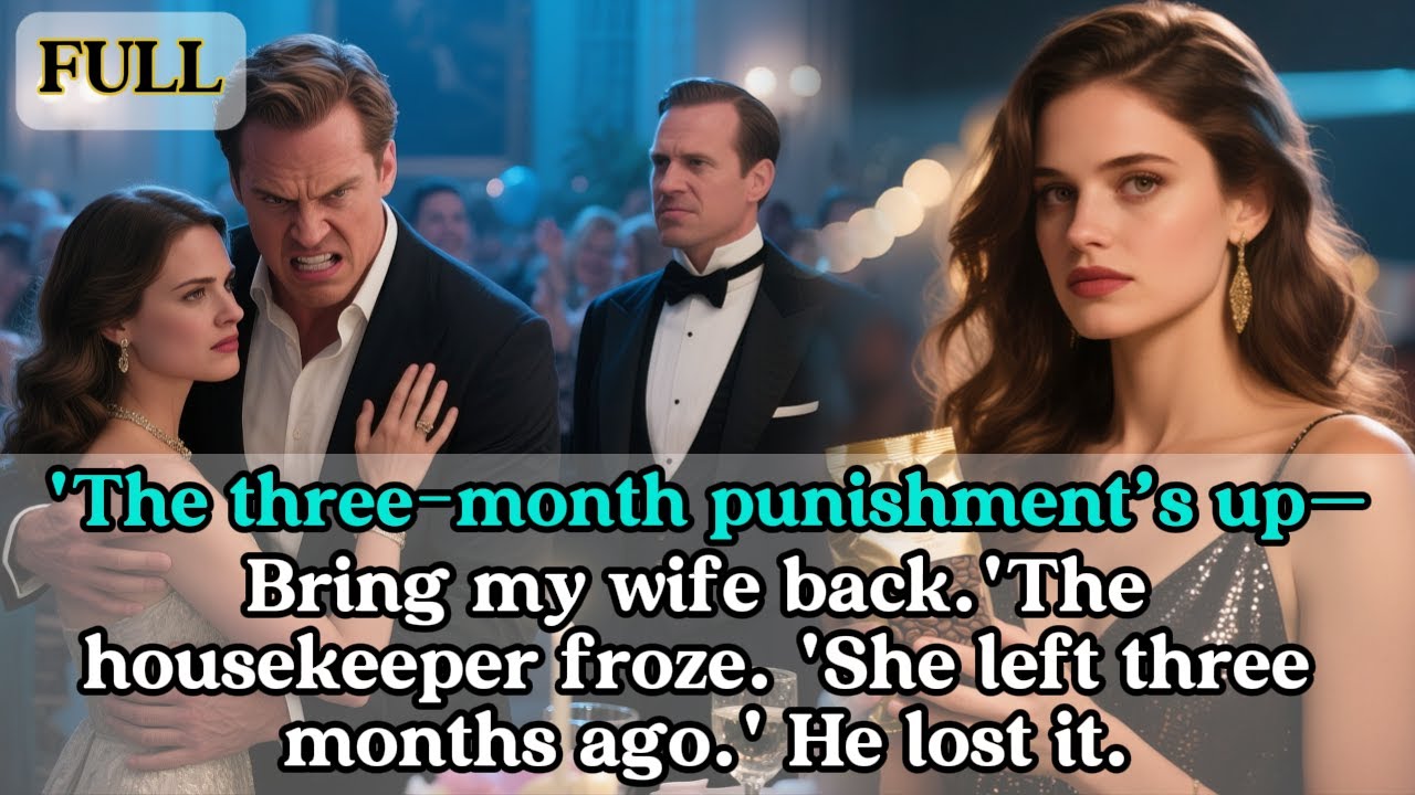 'The three-month punishment’s up—bring my wife back.The housekeeper froze.‘She left three months ago