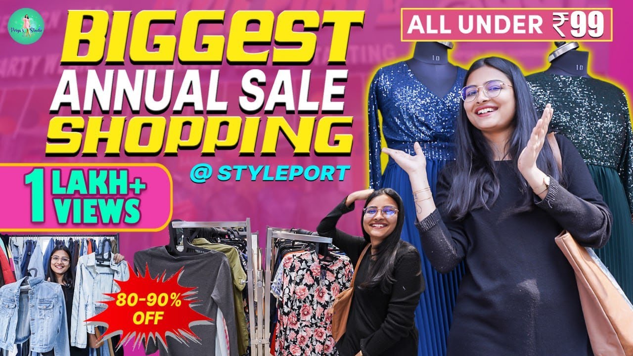 Biggest Annual Sale Shopping at Styleport | All Under 99 | Priya's Studio