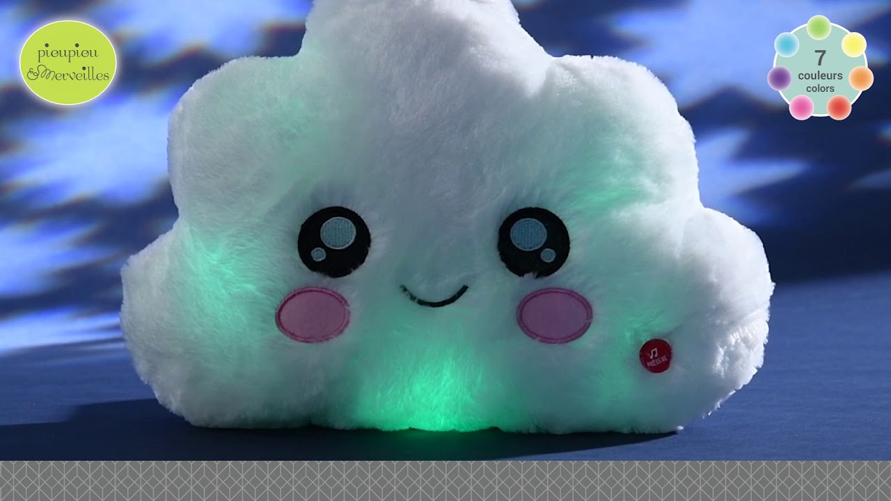 Le coussin lumineux Kawaii - pour faire de beaux r&ecirc;ves
