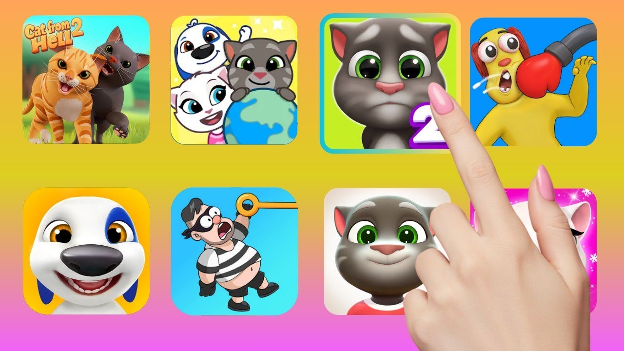 Cat From Hell 2, My Friends World, Prison Pin Rescue, My Hank, My Tom, Annoying Uncle, Angela 2