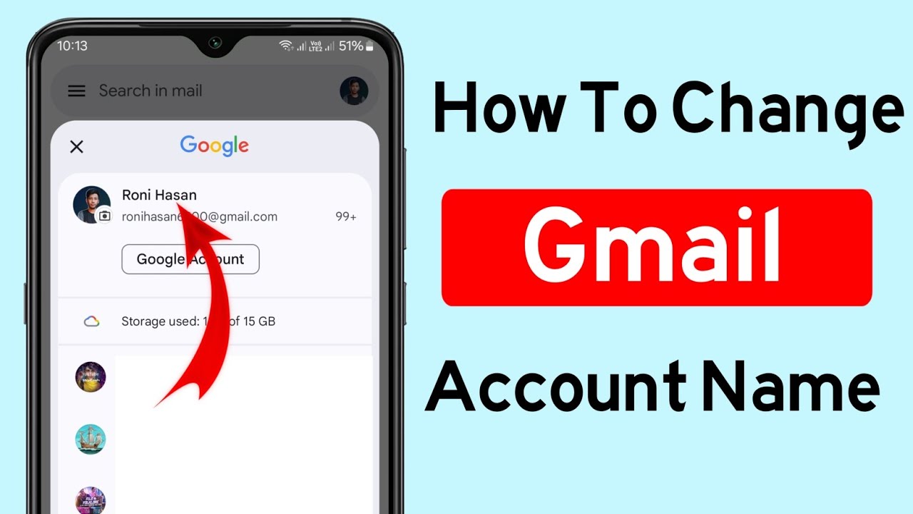 ✅ How to Change Your Gmail Account Name | Change Gmail Display Name