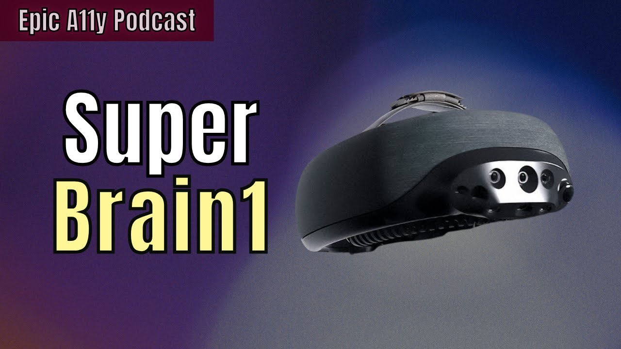 SuperBrain 1 from 7Sense - A Haptic Wearable | Epic A11y Podcast
