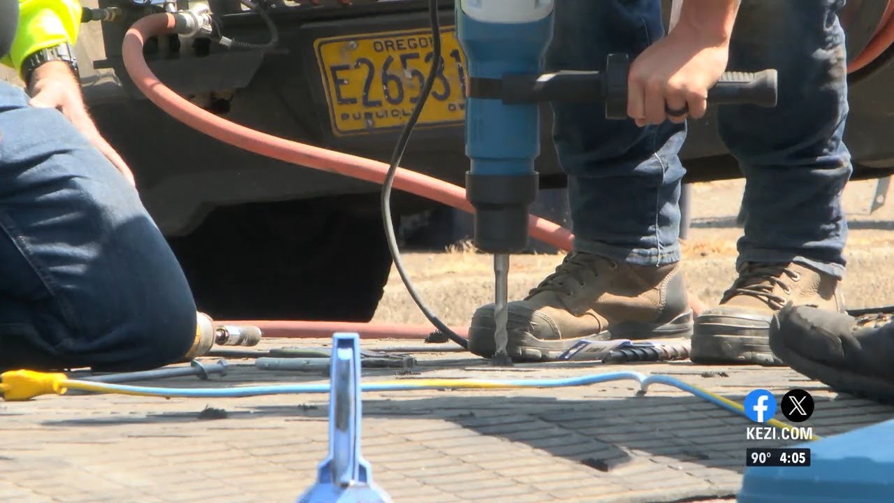 Springfield crews installing speed cushions along busy residential road
