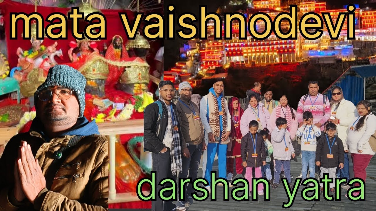 Vaishnodevi yatra with family jai mata di 🙏🙏