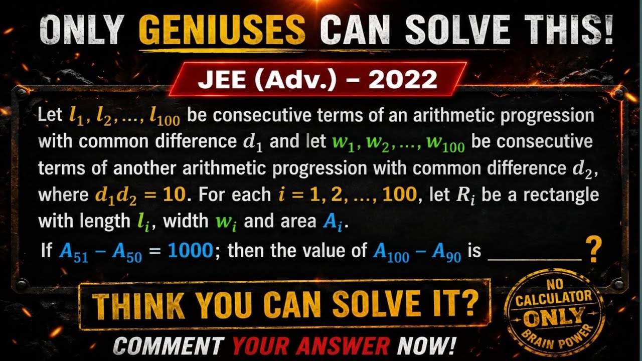 99% Students Fail This AP Question | IIT JEE Maths | JEE Advanced AP Question Solution 