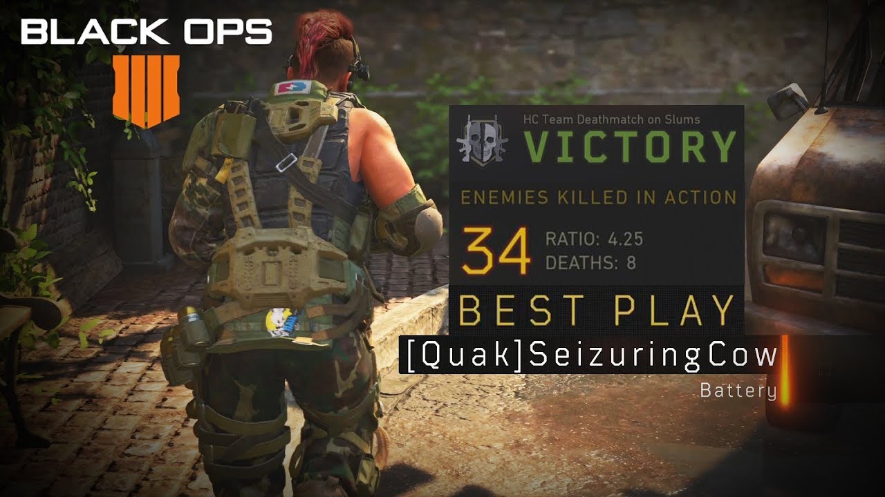 BO4 HardCore TDM Record Kills?! / 34 kills / 4.25 KD | Black Ops 4 | FPSCow