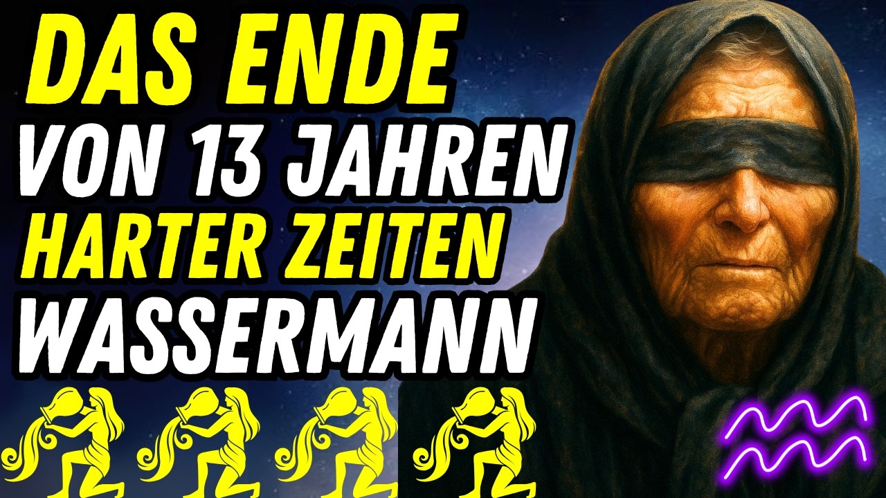 Wassermann, wusstest du das? Der Monat November 2025 wird dir 20 Jahre Glück bringen!