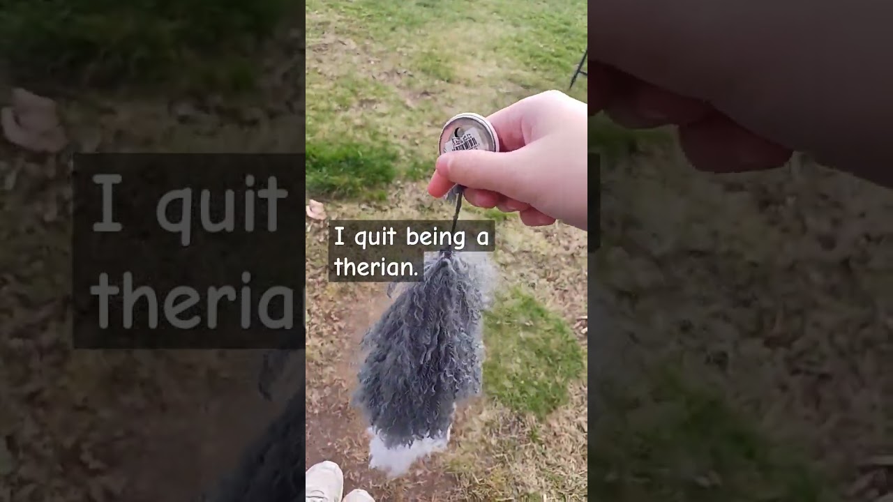I quit being a therian #therian #therianthropy #furries #otherkin #nature #fursuit #tails