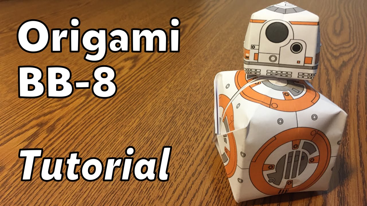 Origami BB-8 Droid | Tutorial