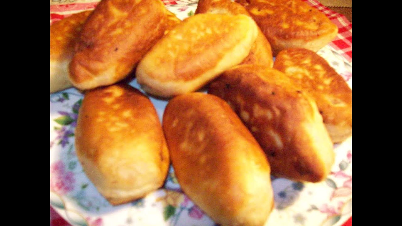 Жареные пирожки с ливером.