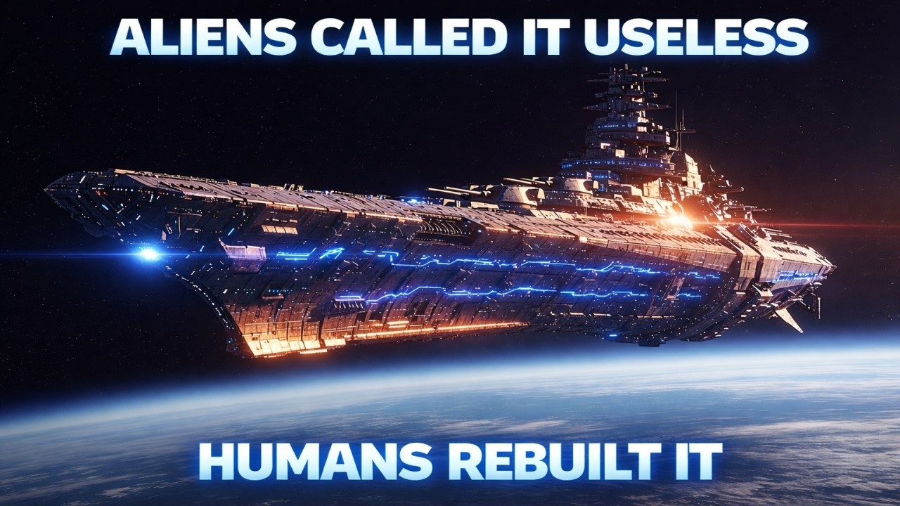 Aliens Dumped Their Failed Warship on Earth… Humans Rebuilt It and Shocked the Galaxy!| HFY | HFY