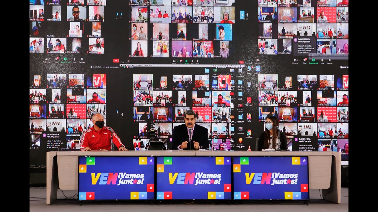 Maduro jurament&oacute; el Comando de Campa&ntilde;a 