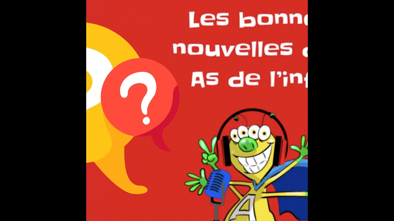 Les bonnes nouvelles des As de l'info du 28 décembre 2025