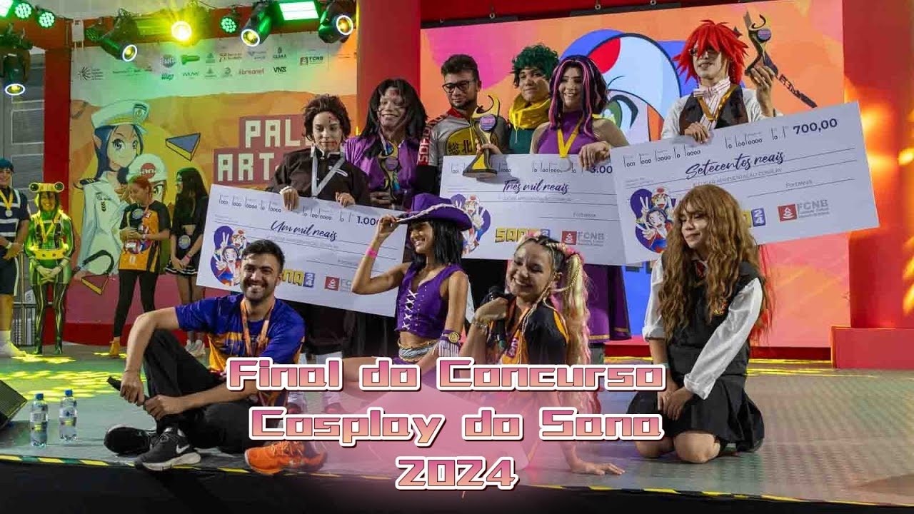 Apresentação do Concurso Cosplay do Sana 2024