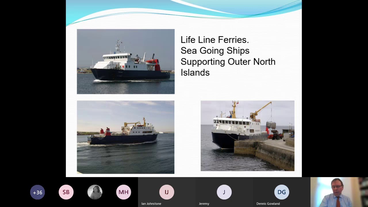 Hydrogen Ferry Projects in Orkney and Norway - OREF Open Meeting 7th April 2020