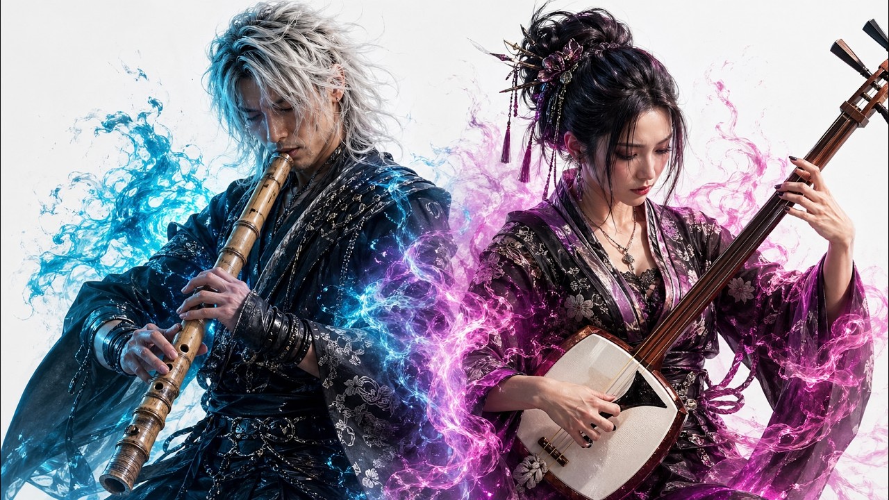 【0xkyky Japanese Wafu/Shamisen Sessions #1】High Energy Wafu/Shamisen & Trap Mix Heavy Bass BGM