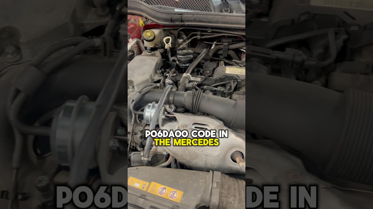 🚨 P06DA00 Error on Your Mercedes? Oil Pump Electrical Fault Explained! ⚡#MercedesTip #p06da00