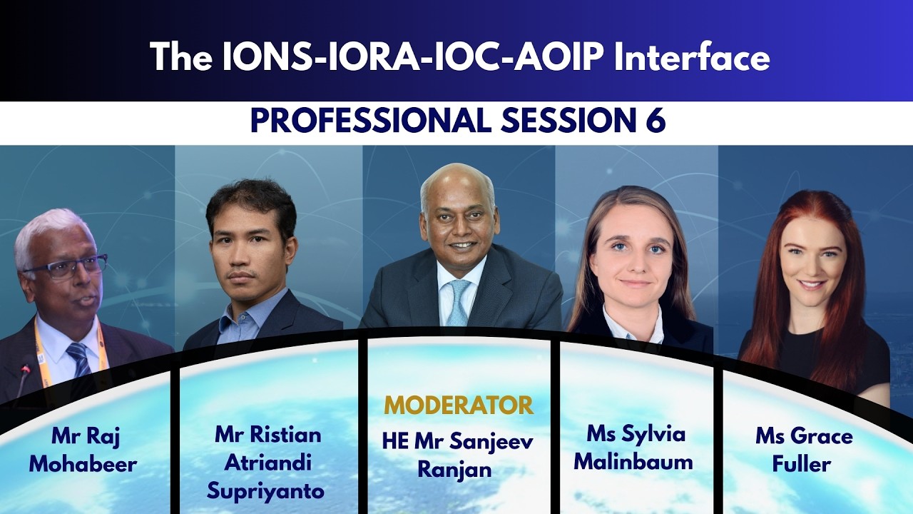 Professional Session #6: The IONS–IORA–IOC–AOIP Interface | IPRD 2025