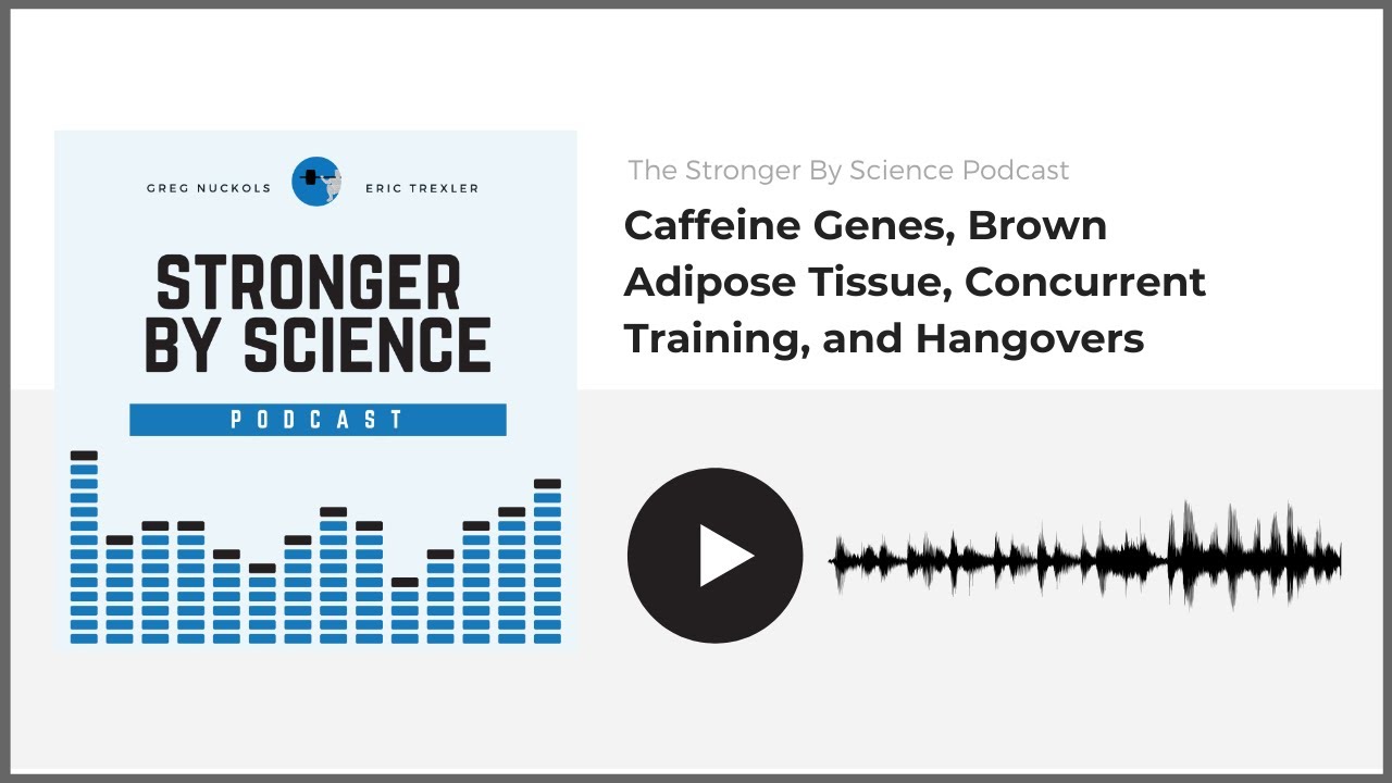 Caffeine Genes, Brown Adipose Tissue, Concurrent Training, and Hangovers (Episode 44)