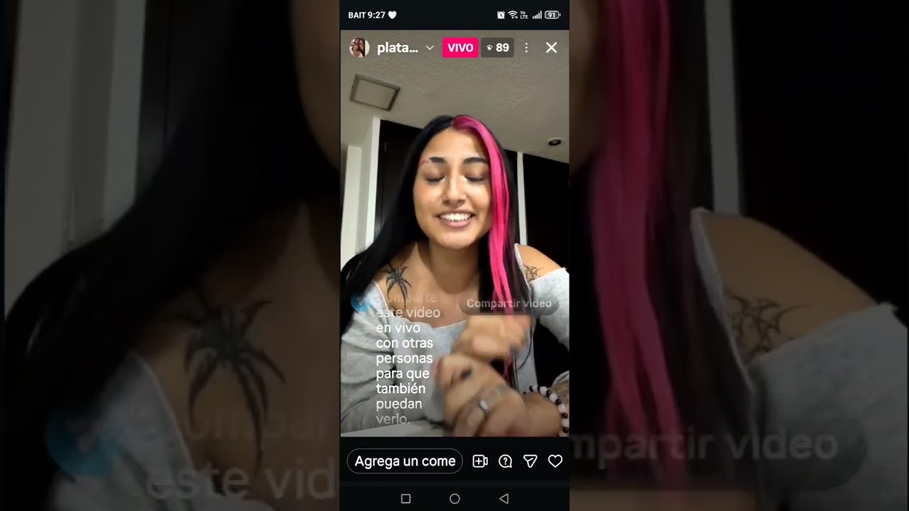 platashail  confirma que hubo algo entre Bellakat y el Bogueto 