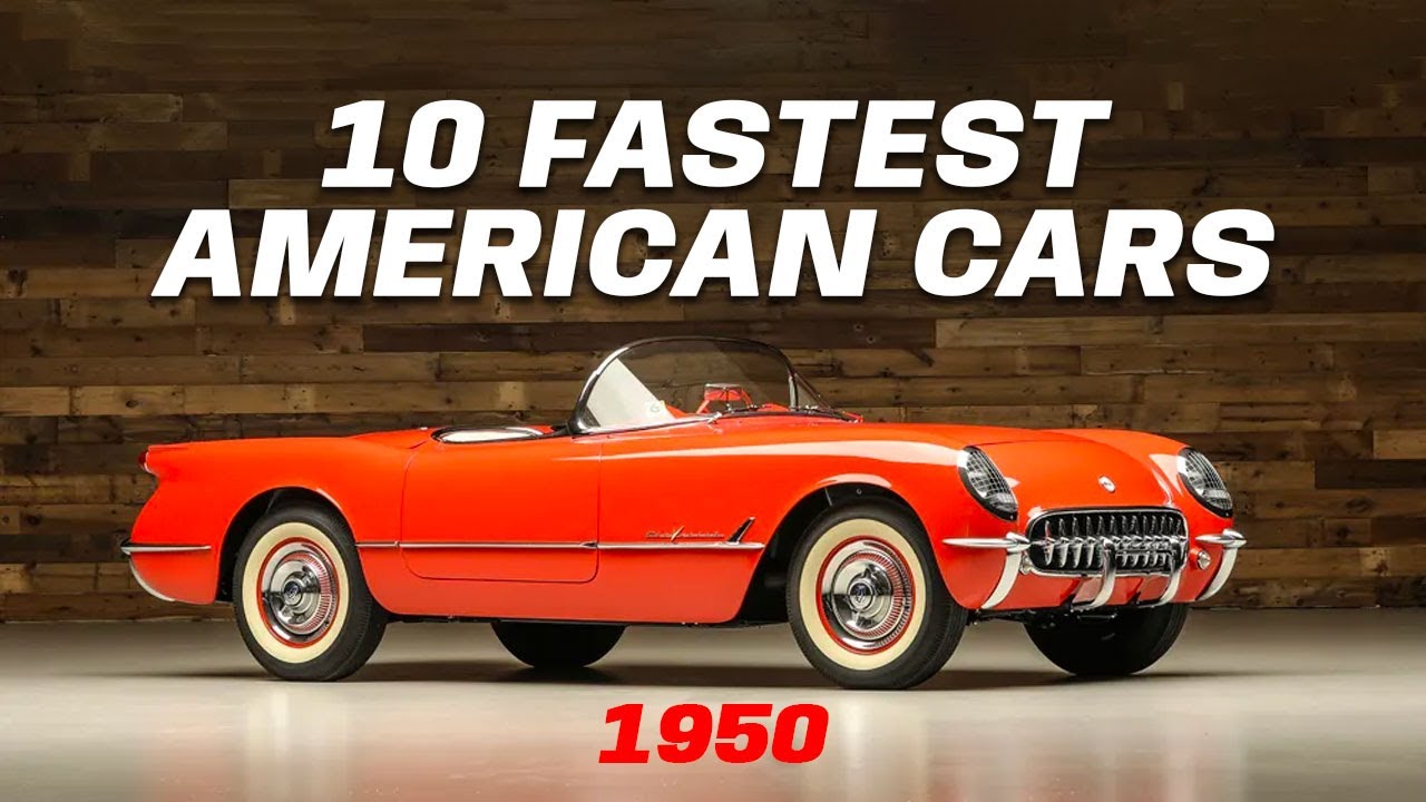 10 Fastest American Cars of the 1950s – Speed Kings Unleashed!